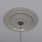 Ekena Millwork Cole PVC Medallion (Canopies up to 6"), 22"OD x 3 1/2"ID x 1"P, Universal Metallic Pearl Mist CMP22COEPE - alternate 6